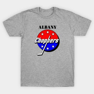 Defunct Albany Choppers Hockey 1991 T-Shirt